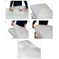 Protector hipoalergénico acolchado impermeable de la cubierta del cojín de colchón del insecto de la cama